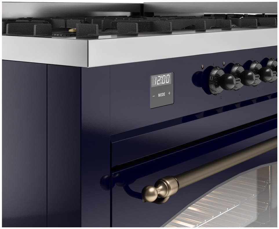 Ilve UP60FNMPMBBLP Midnight Blue With Bronze Trim, Lp