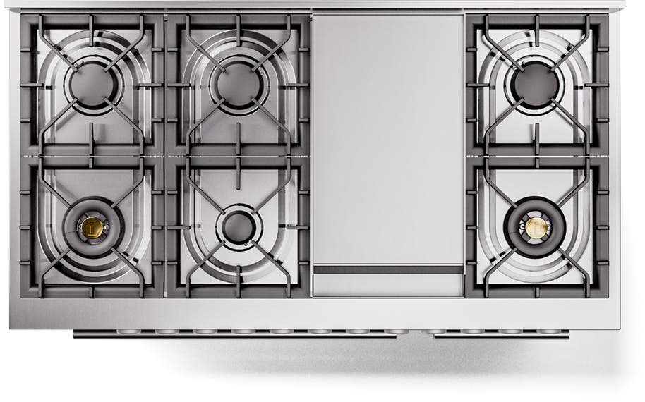 Ilve UP48FWMPMGLP Graphite Matte With Satin Trim, Lp