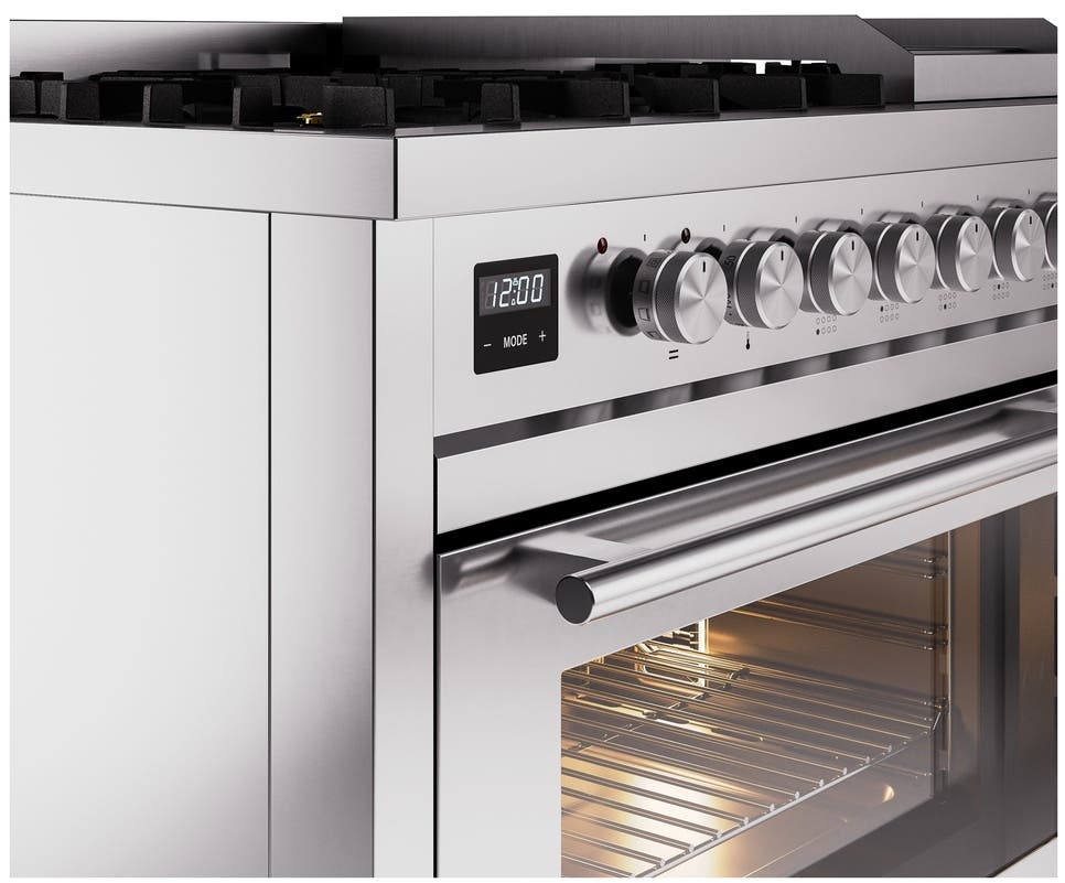 Ilve UP48FWMPSSLP Stainless Steel With Satin Trim, Lp
