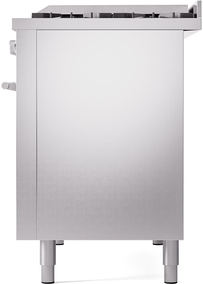 Ilve UP48FWMPSSLP Stainless Steel With Satin Trim, Lp