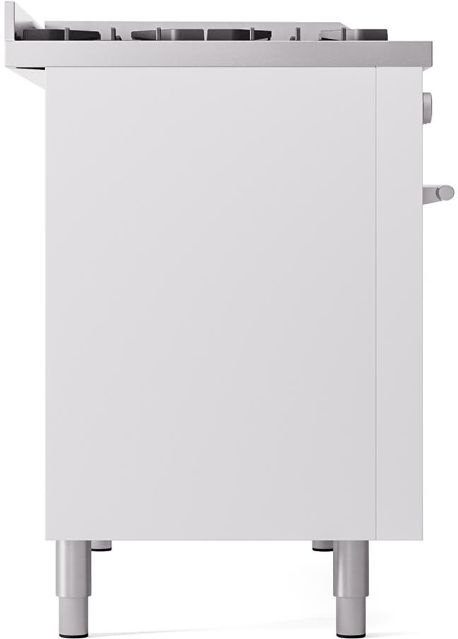 Ilve UP48FWMPWHLP White With Satin Trim, Lp