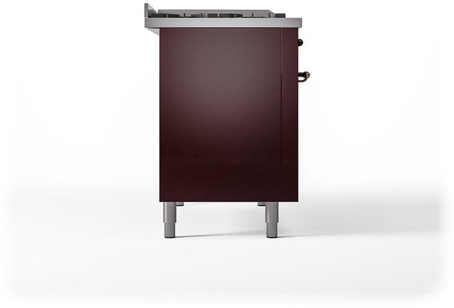 Ilve UP48FSQNMPBUB Nostalgie 48 Inch Dual Fuel Range with 5 Sealed Bu...