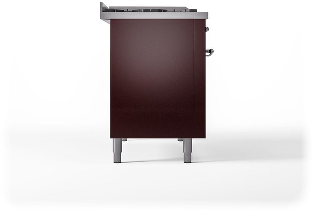 Ilve UP48FSQNMPBUCLP Nostalgie 48 Inch Dual Fuel Range with 5 Sealed Bu...