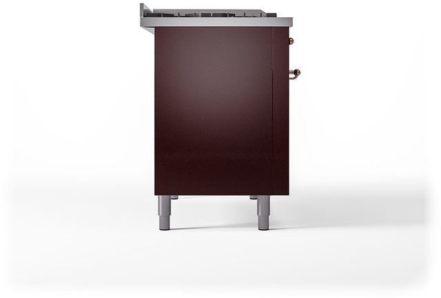 Ilve UP48FSQNMPBUPLP Nostalgie 48 Inch Dual Fuel Range with 5 Sealed Bu...