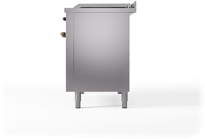 Ilve UP48FSQNMPSSB Nostalgie 48 Inch Dual Fuel Range with 5 Sealed Bu...