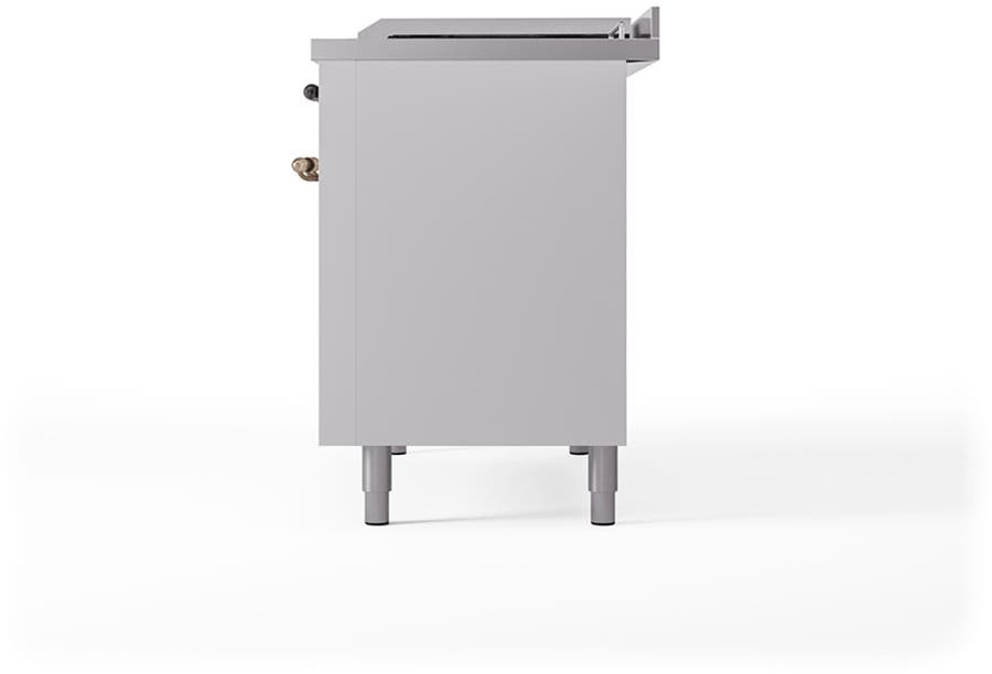 Ilve UP48FSQNMPWHBLP White With Bronze Trim, Lp
