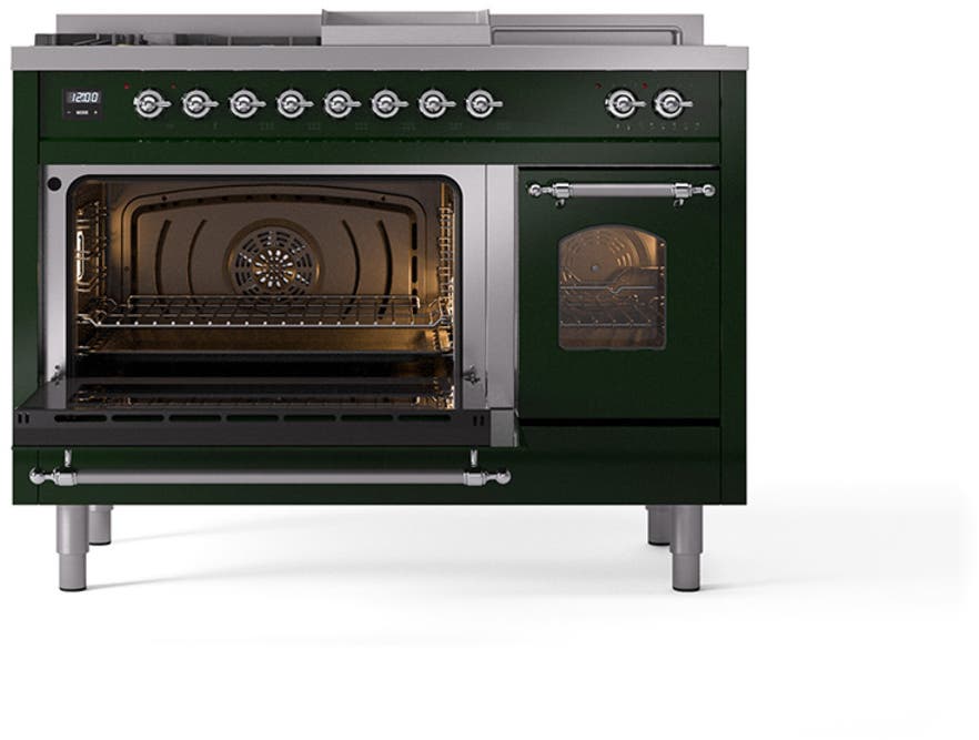 Ilve UP48FSNMPEGCLP Emerald Green With Chrome Trim, Lp