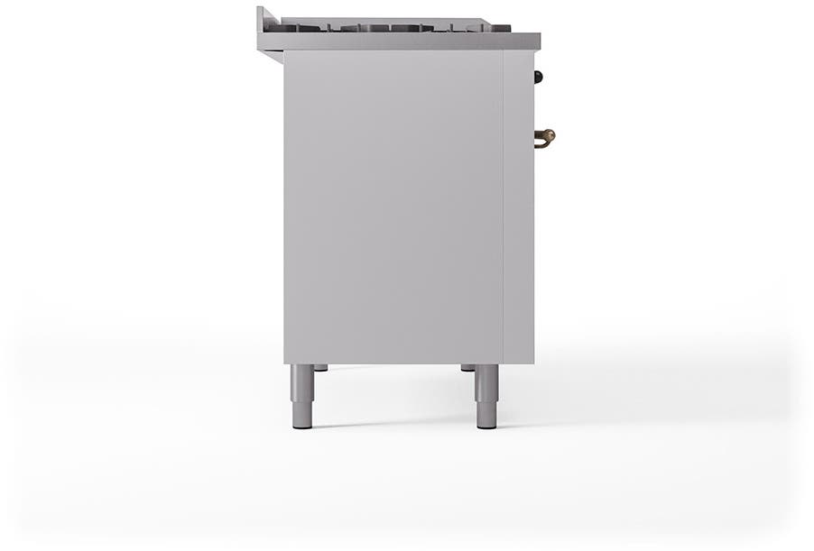 Ilve UP48FSNMPWHBLP White With Bronze Trim, Lp