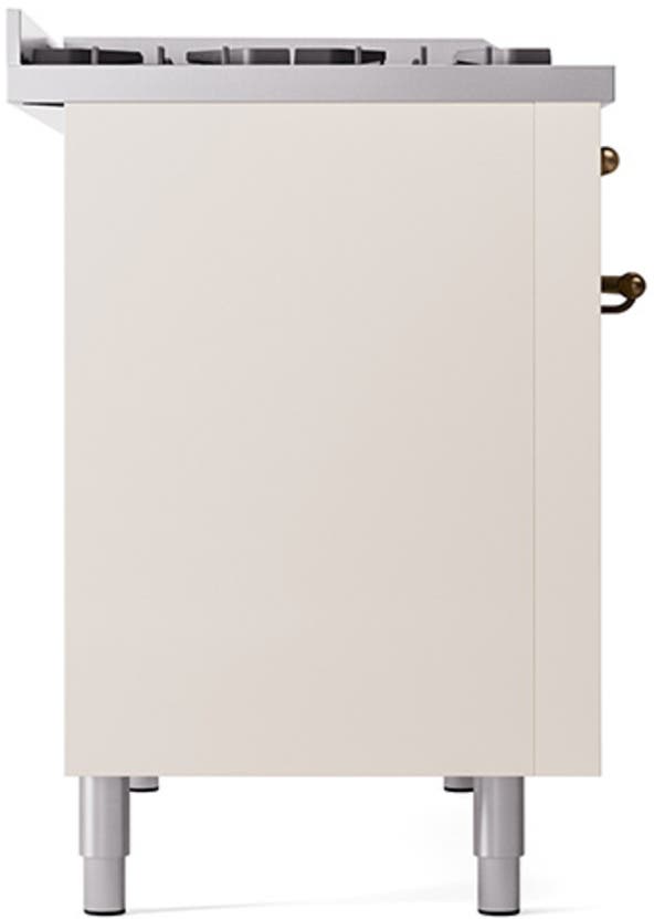 Ilve UP48FQNMPAWBLP Antique White With Bronze Trim, Lp