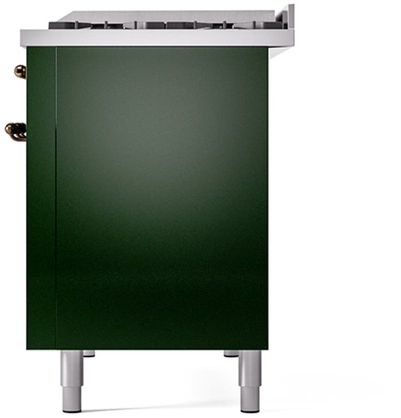 Ilve UP48FQNMPEGB Emerald Green With Bronze Trim