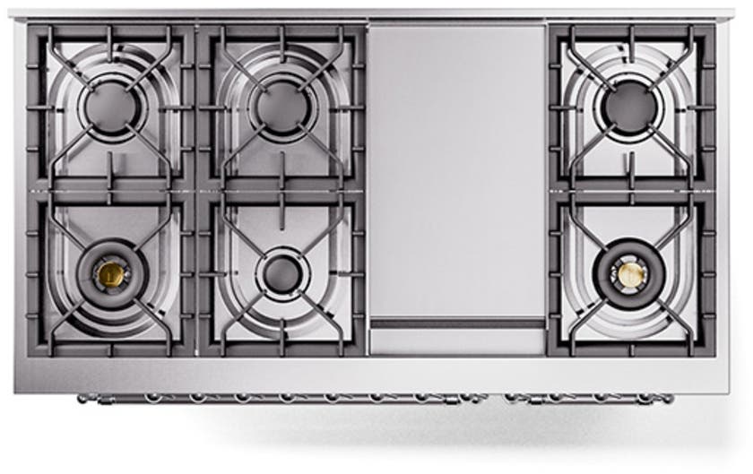 Ilve UP48FQNMPWHC White With Chrome Trim