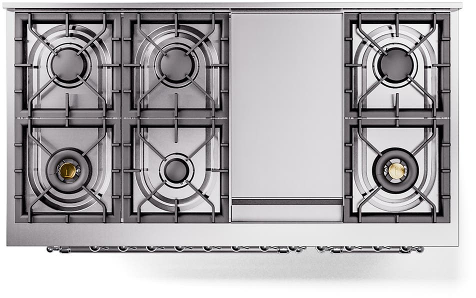 Ilve UP48FNMPWHCLP White With Chrome Trim, Lp