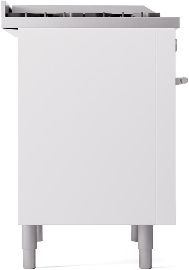 Ilve UP36FWMPWHLP White With Satin Trim, Lp