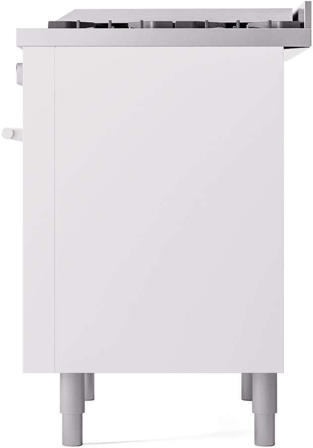 Ilve UP36FWMPWHLP White With Satin Trim, Lp