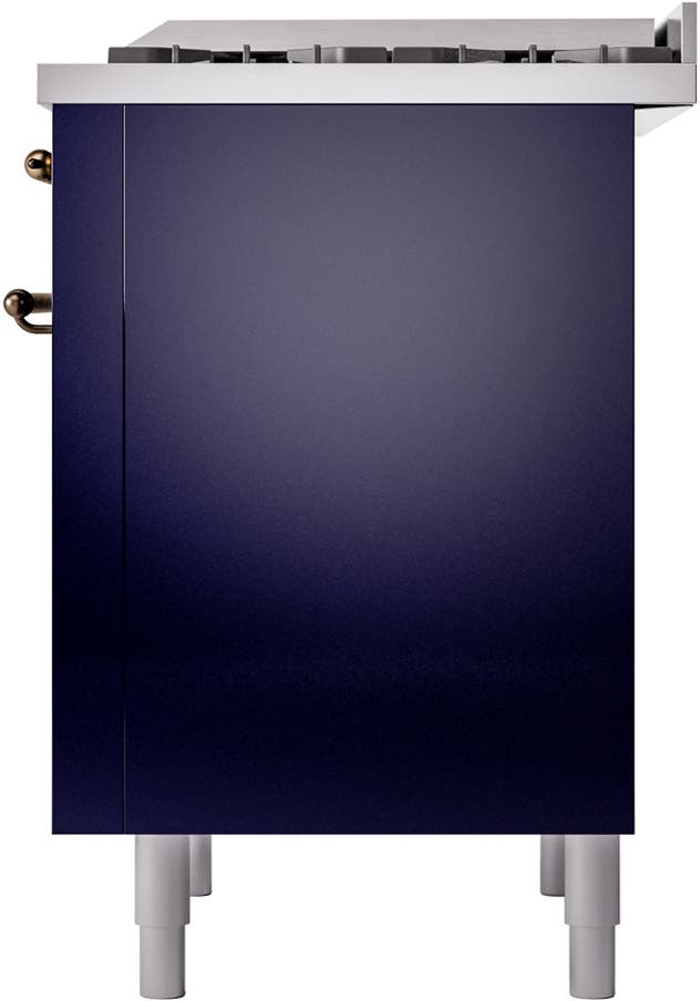 Ilve UP36FNMPMBBLP Midnight Blue With Bronze Trim, Lp