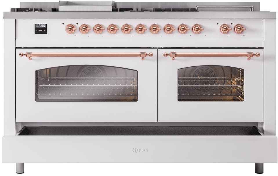 Ilve UP60FSNMPWHP White Copper