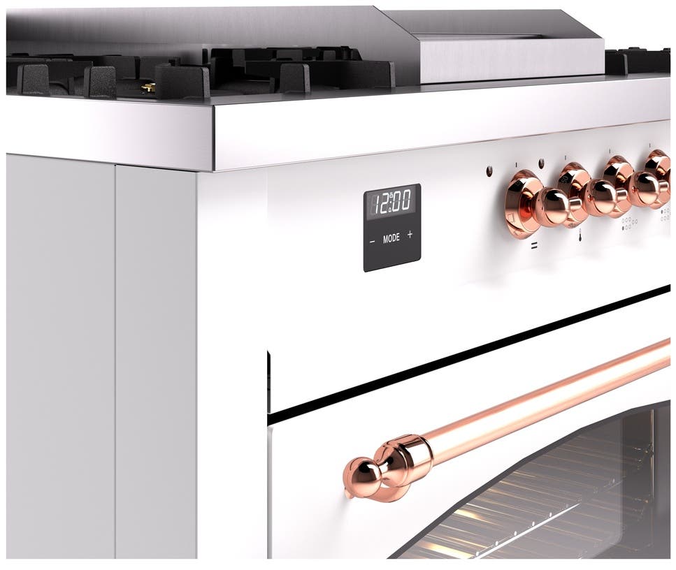 Ilve UP60FSNMPWHP White Copper