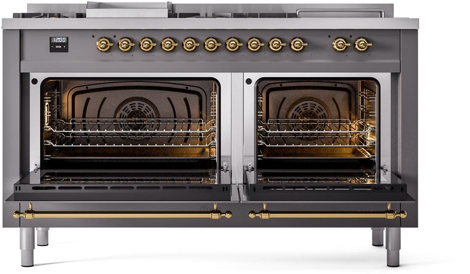 Ilve UP60FSNMPMGG Matte Brass