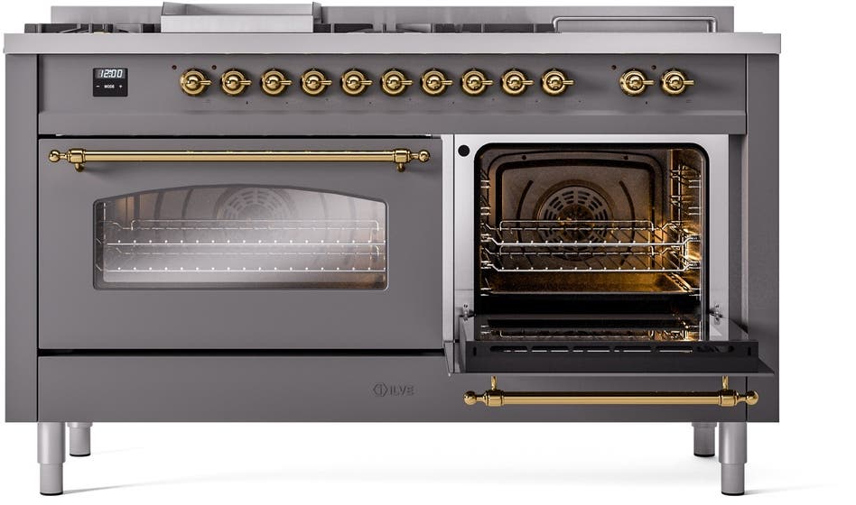 Ilve UP60FSNMPMGG Matte Brass