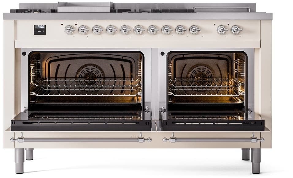 Ilve UP60FSNMPAWC Antique White Chrome