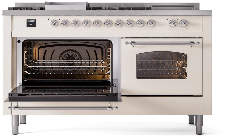 Ilve UP60FSNMPAWC Antique White Chrome