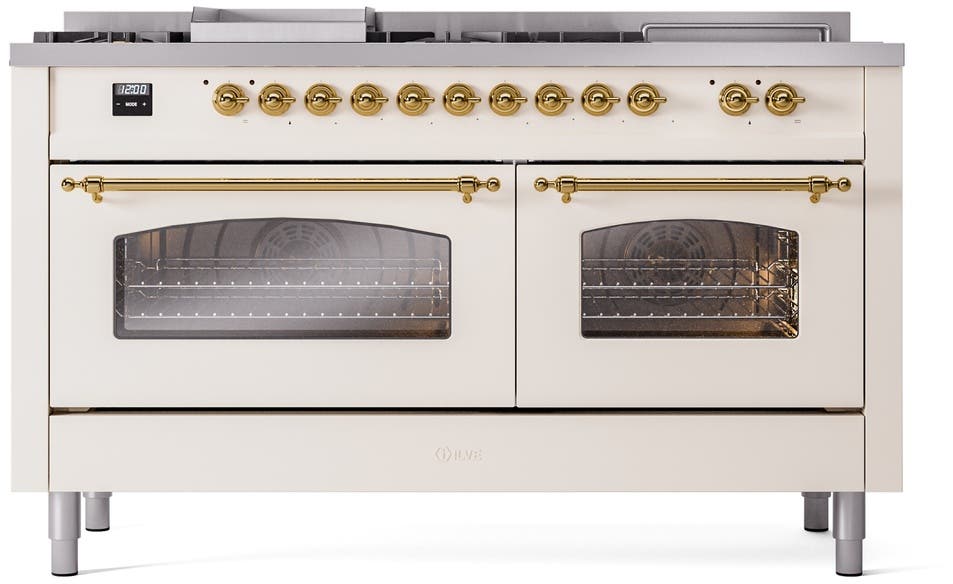 Ilve UP60FSNMPAWG Antique White Brass