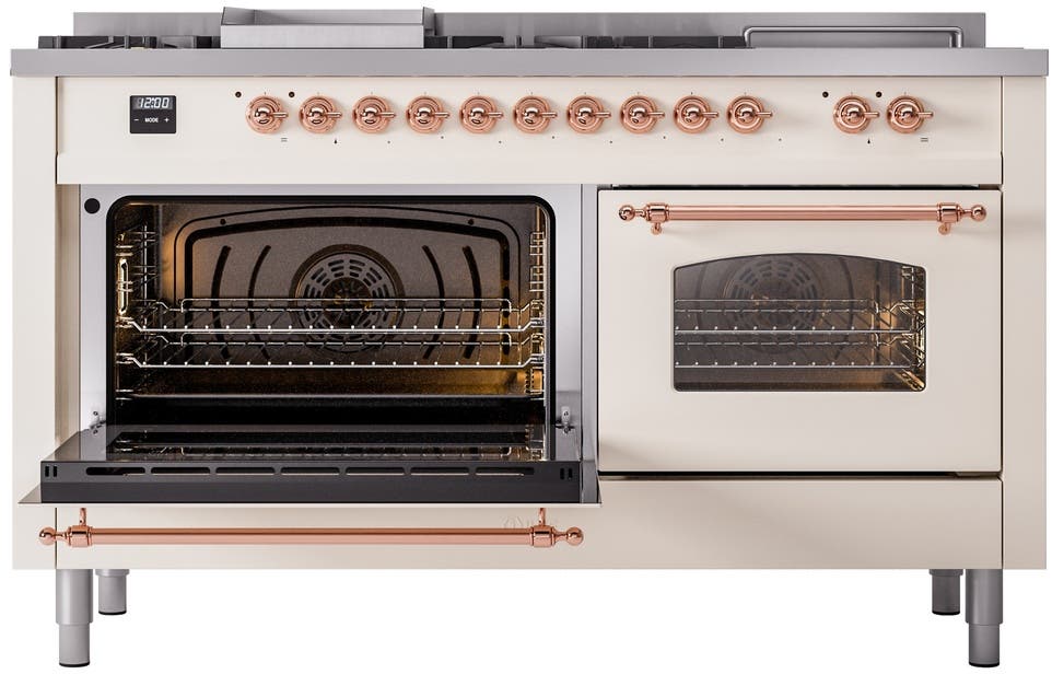 Ilve UP60FSNMPAWP Antique White Copper