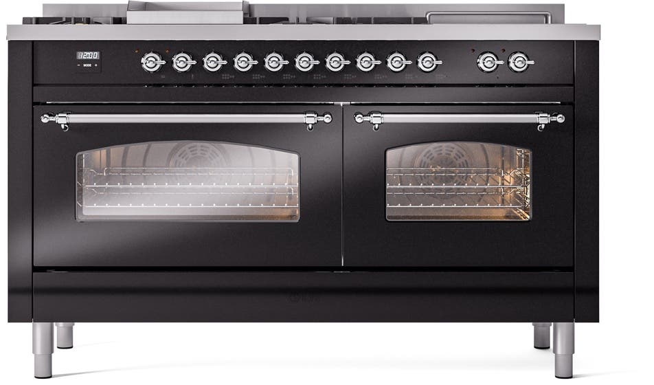 Ilve UP60FSNMPBKC Black Chrome