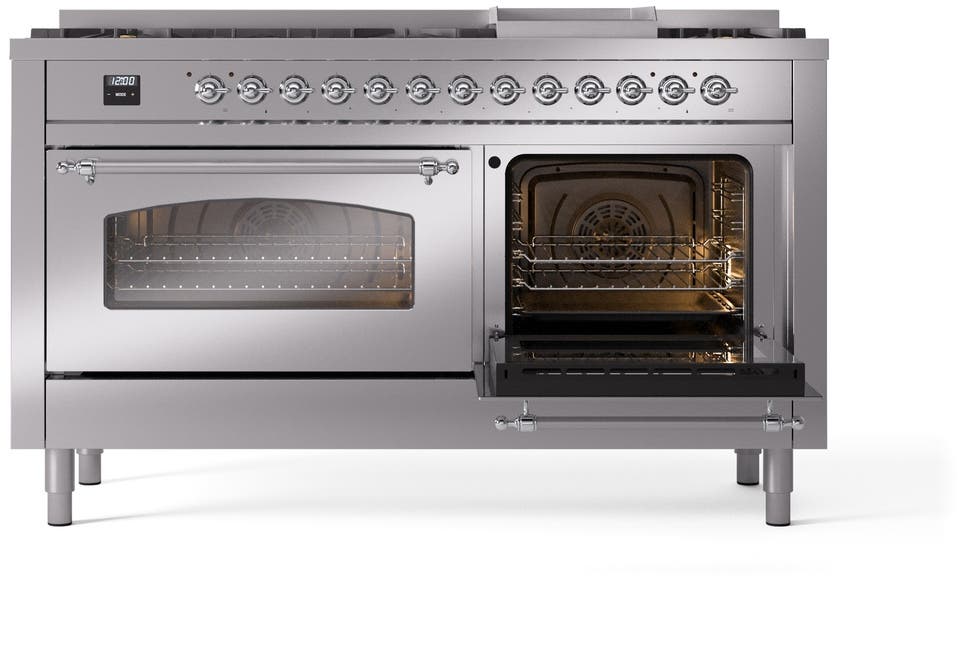 Ilve UP60FNMPSSC Stainless Steel Chrome