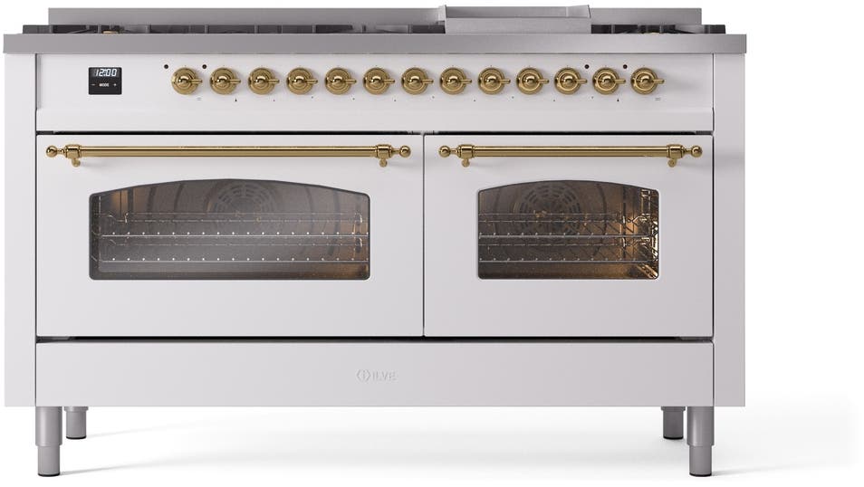 Ilve UP60FNMPWHG White Brass