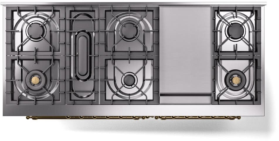 Ilve UP60FNMPWHG White Brass