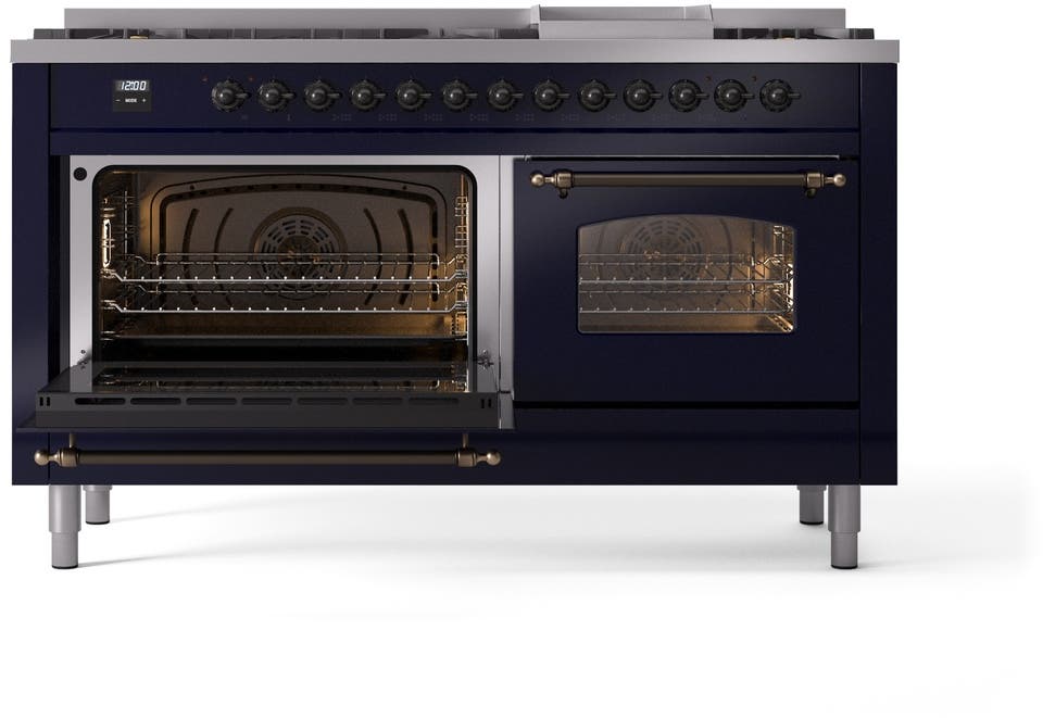 Ilve UP60FNMPMBB Midnight Blue Burnt
