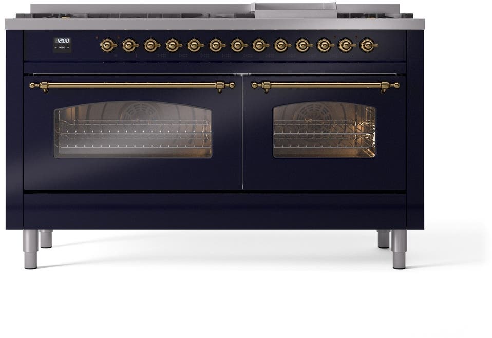 Ilve UP60FNMPMBG Midnight Blue Brass