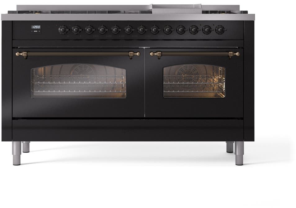 Ilve UP60FNMPBKB Black Burnt