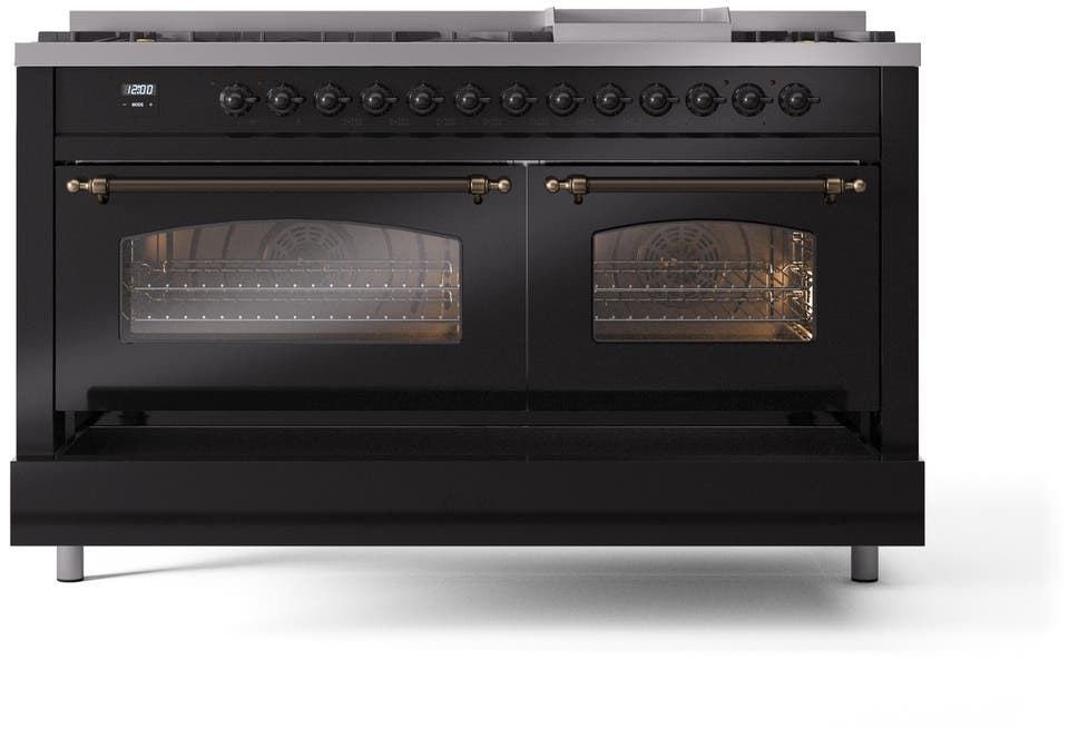 Ilve UP60FNMPBKB Black Burnt
