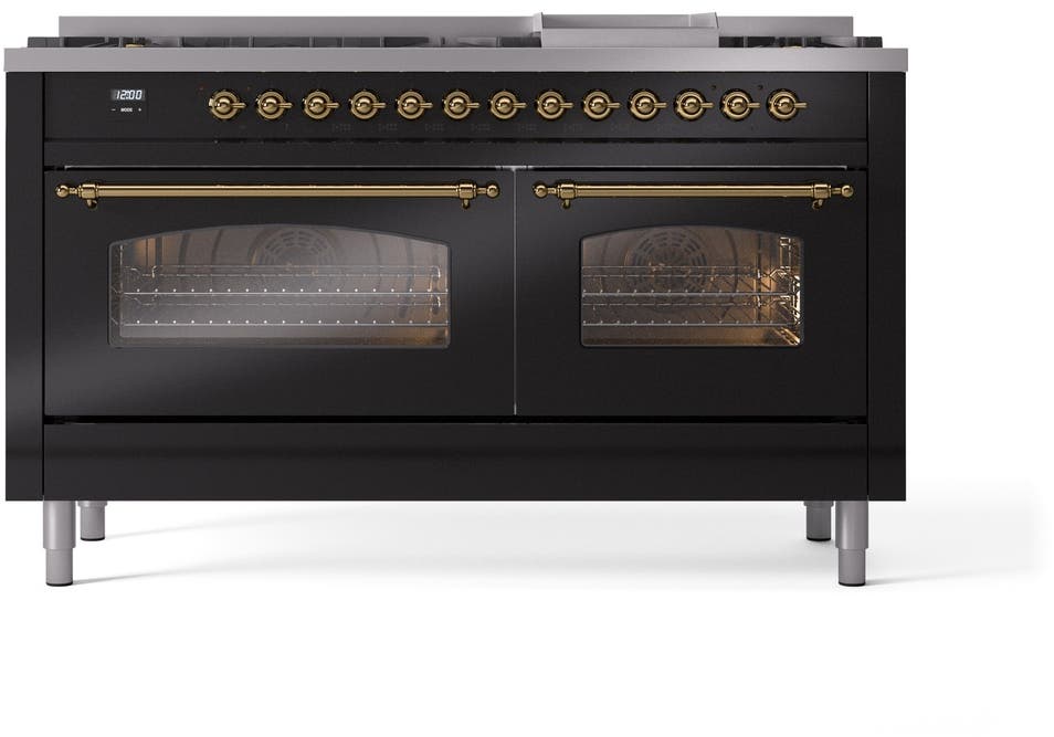 Ilve UP60FNMPBKG Black Brass
