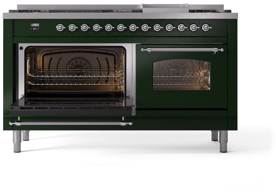 Ilve UP60FNMPEGC Emerald Green Chrome