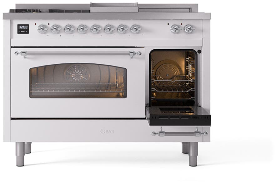 Ilve UP48FSNMPWHC White Chrome