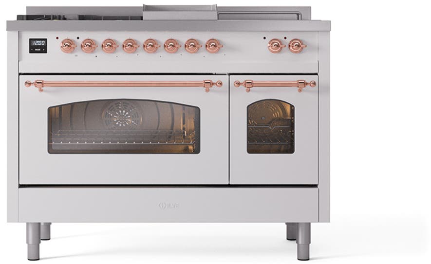 Ilve UP48FSNMPWHP White Copper