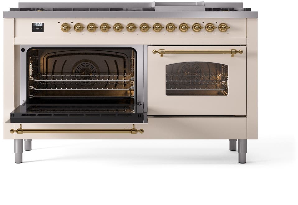 Ilve UP60FNMPAWG Antique White Brass
