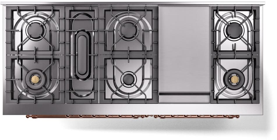 Ilve UP60FNMPAWP Antique White Copper