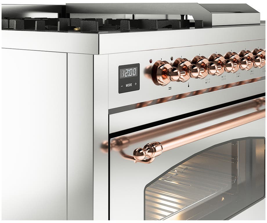 Ilve UP48FSNMPSSP Stainless Steel Copper