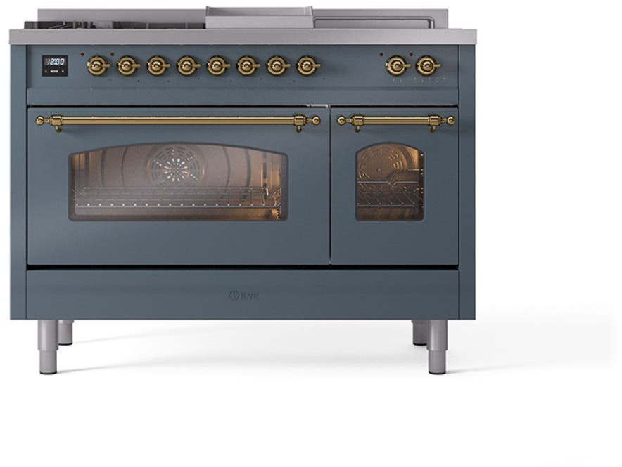 Ilve UP48FSNMPBGG Blue Grey Brass