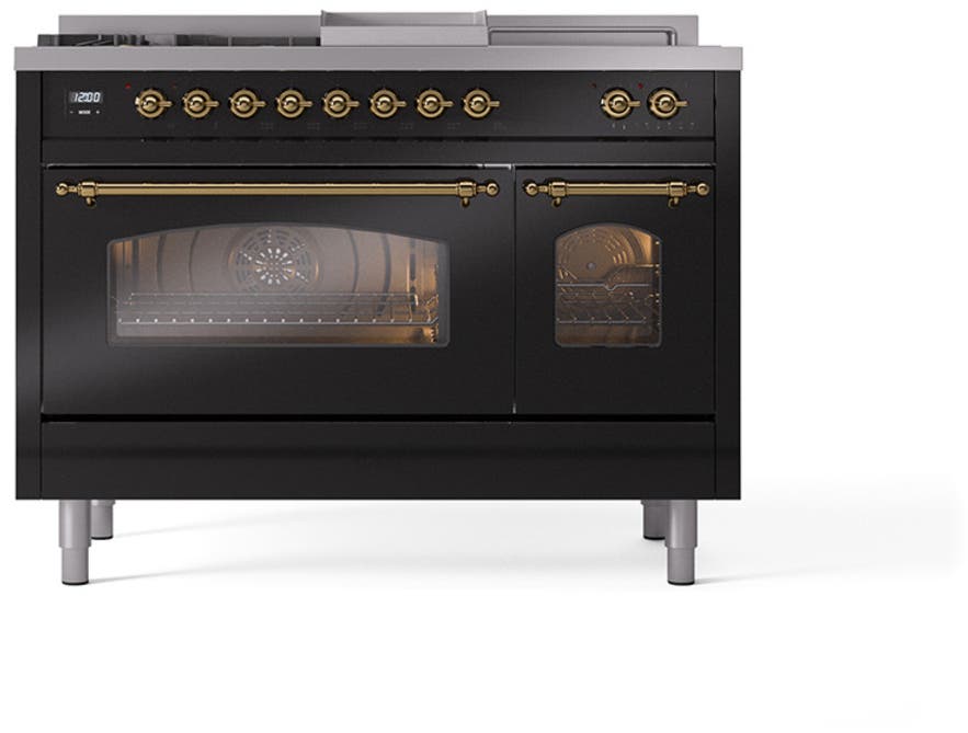 Ilve UP48FSNMPBKG Black Brass
