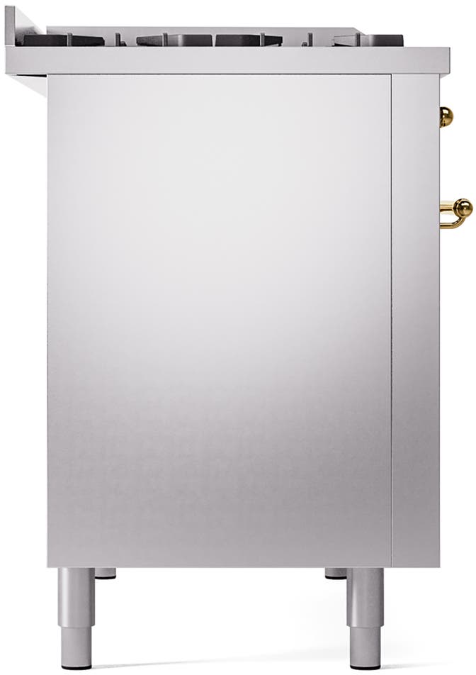 Ilve UP48FNMPSSG Stainless Steel Brass