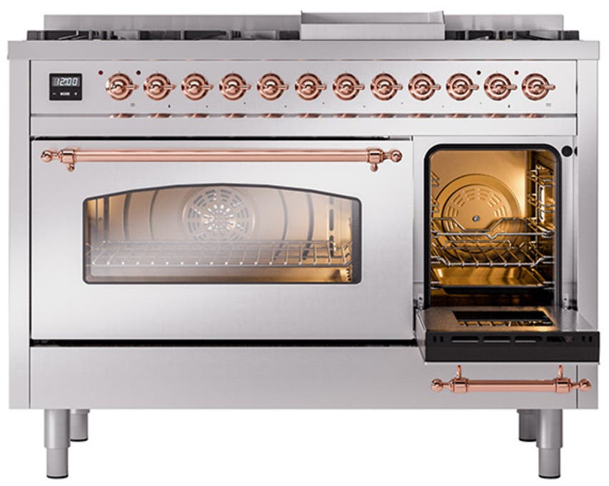 Ilve UP48FNMPSSP Stainless Steel Copper