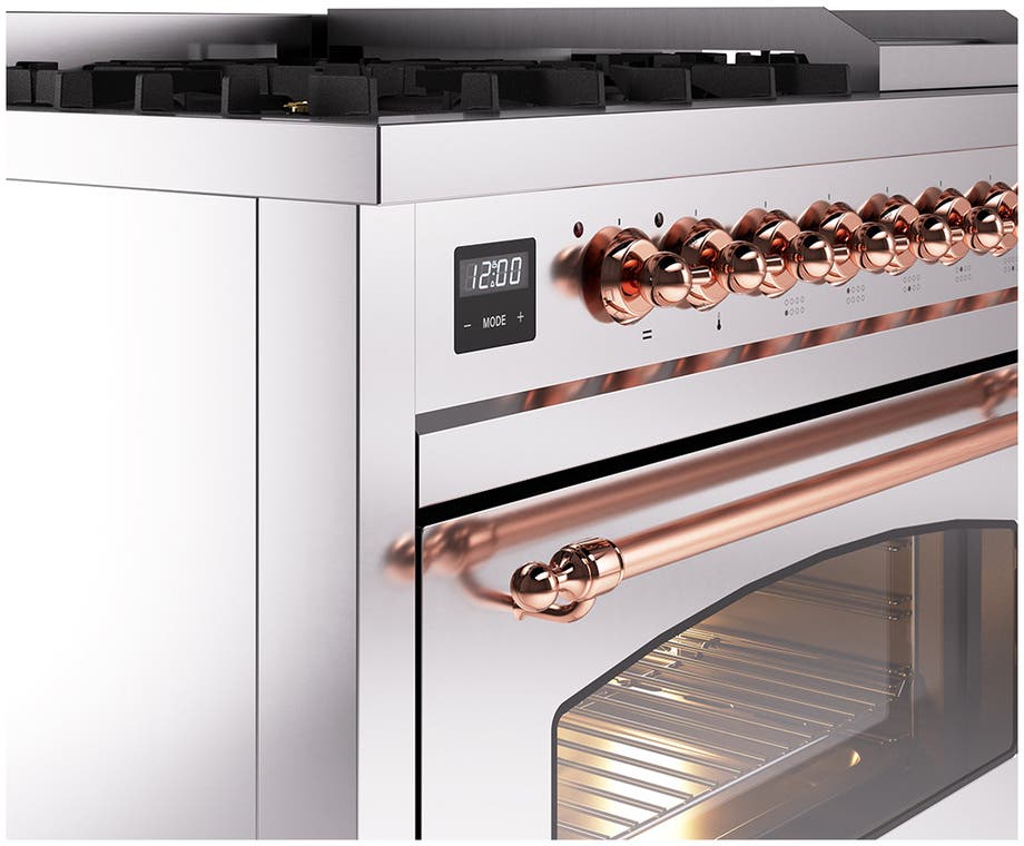 Ilve UP48FNMPSSP Stainless Steel Copper