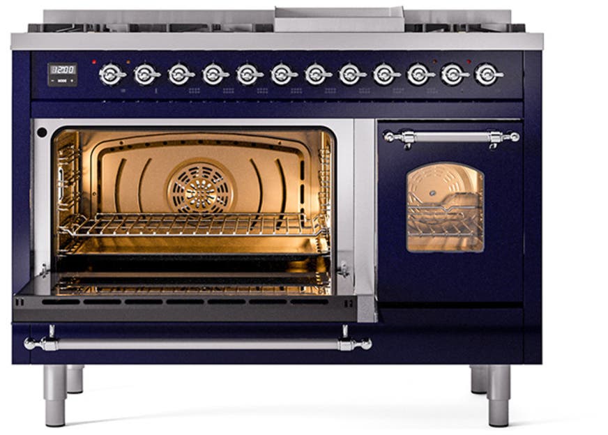 Ilve UP48FNMPMBC Midnight Blue Chrome