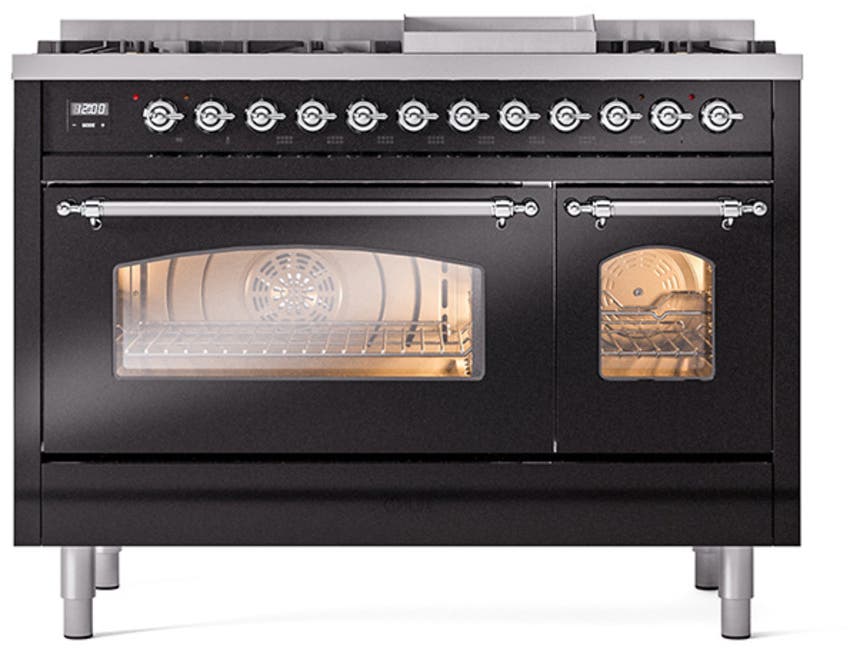 Ilve UP48FNMPBKC Black Chrome