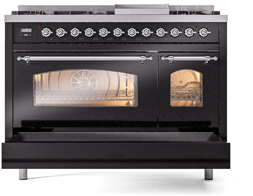 Ilve UP48FNMPBKC Black Chrome